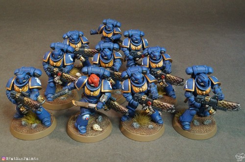 Warhammer 40k ultramarine - warhammer,