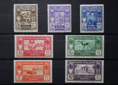 1930 libia iv fiera di - -,