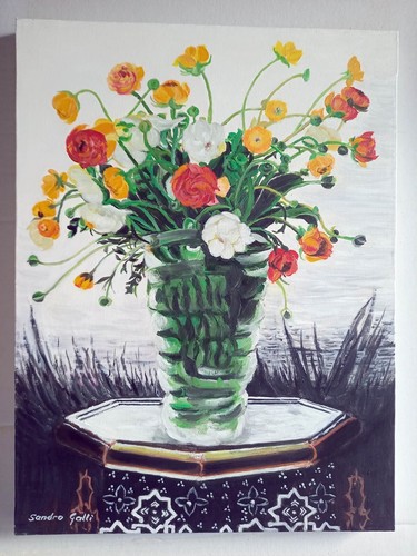 092 quadro olio tela - 092,