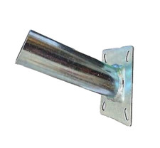 Staffa Supporto a parete per Proiettori e Fari In acciaio zincato da Ø 50x14 cm.