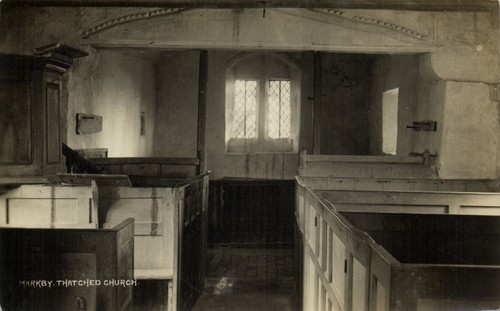 Thatched church markby - pc,