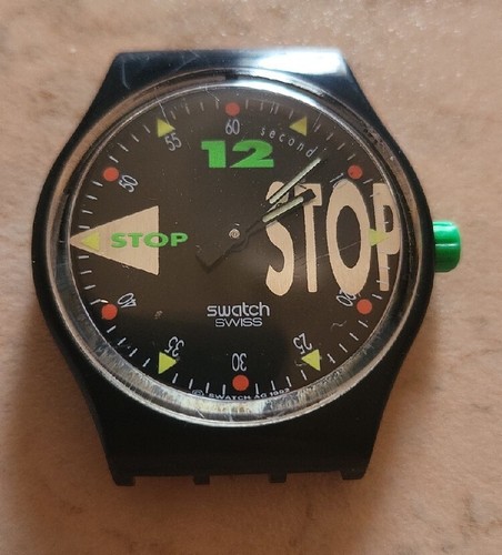 Swatch chrono stop ssb101 - chrono,