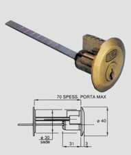 CILINDRO WALLY STACCATO PER