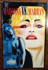Libretto U. S. A. Madonna Vs Marilyn In Inglese, Serie Celebrity Comics 1992.