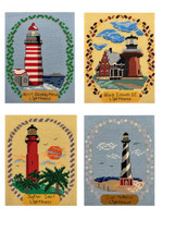 Faro Plastica Tela Set di 4