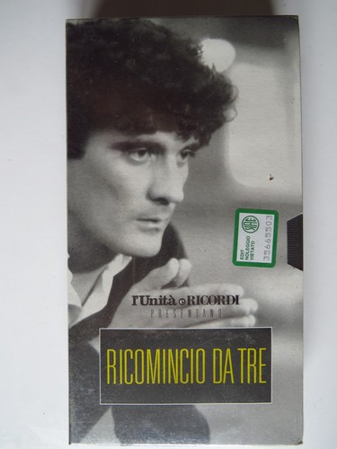 Ricomincio tre vhs film - da,