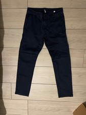 Pantaloni chino blu scuro