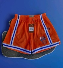 Womens Mitchell & Ness New York Knicks NBA Glitter Jump Shot Shorts