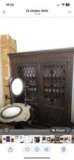 libreria legno antica