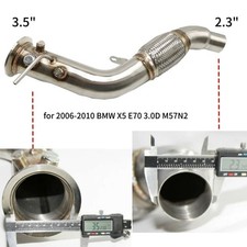 Downpipe acciaio inox 76 mm
