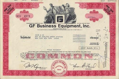 Business equipment inc - gf,