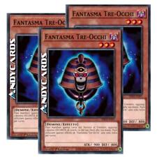 3x FANTASMA TRE-OCCHI • (Three-Eyed Ghost) • Comune • PHNI IT097 • 1Ed • Yugioh!