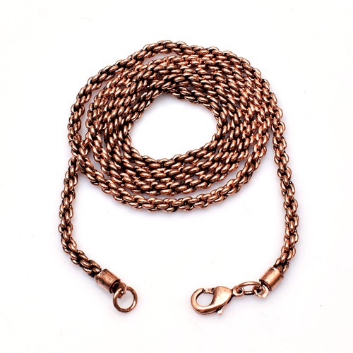 Collana catena corda rame - , puro