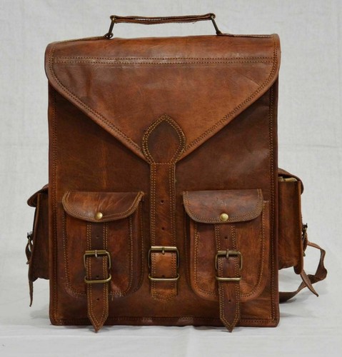 Zaino borsa pelle uomo - borsa,