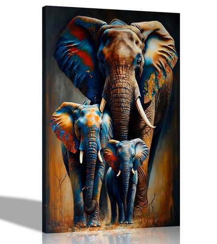 Elefante famiglia ritratto - elefante,
