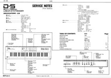 ROLAND D-5, D-10 Schematic