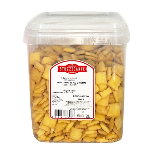 Stuzzicante quadrotti bacon - quadrotti,