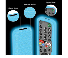 Cover silicone blu scuro Glow