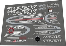 SET DECALCOMANIE 6.9 TREK MADONE SSL 2007