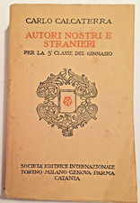 1926 Carlo Calcaterra AUTORI