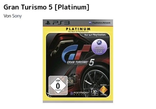 Sony gran turismo platinum - turismo,