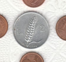  1  BIS  ITALIA   RARA  MONETA