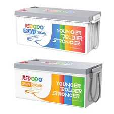 Redodo 24V LiFePO4 100Ah 200Ah