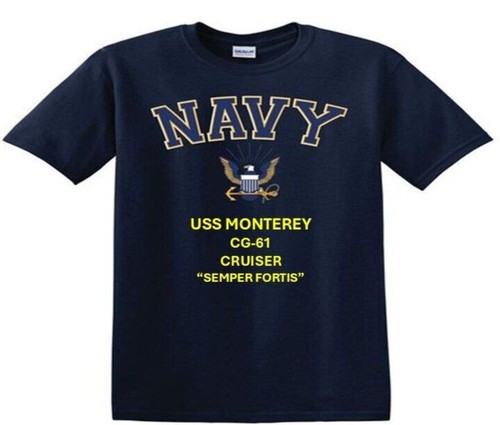 Uss monterey cruiser - cg-61,