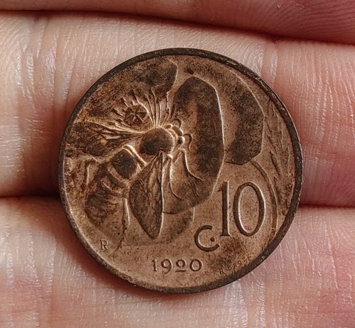 Centesimi ape 1920 regno - ape,