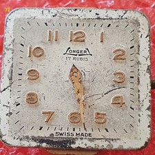 Movimento manuale meccanico Longer dial 18,5 mm Cal. 75 bilancere OK vintage old