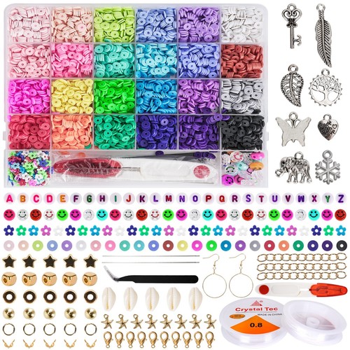 12250 clay beads - clay, jewelry