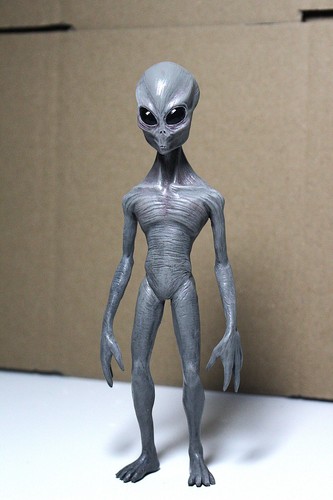 Grey alien figure roswell - figure,