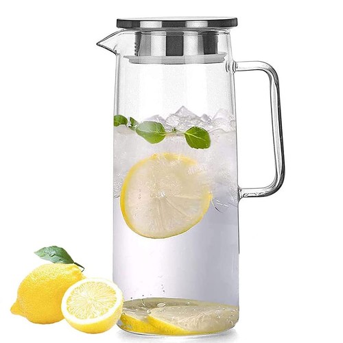 Caraffa vetro 1 litro - caraffa, vetro,