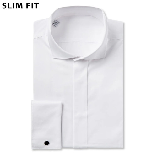 Camicia abito bianca slim - da,