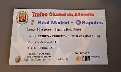 Entrada futbol ticket españa - futbol,