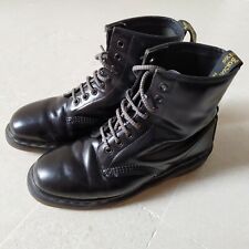 DR MARTENS BOOTS PELLE NERA USATI N 41 STIVALI SCARPONI SCARPE UOMO DONNA UNISEX