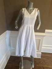 Abito a tubino Ann Mashburn in lino taglia 2