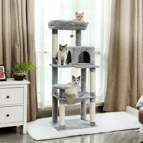 Albero tiragraffi gatti 143cm - tiragraffi,