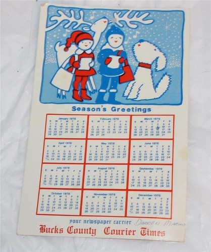 1978 buck county - buck's, courier