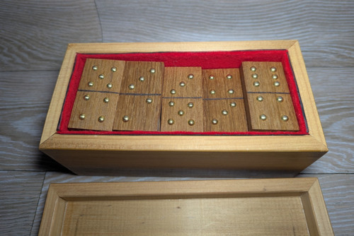 Domino legno tattile - tattile, fatto