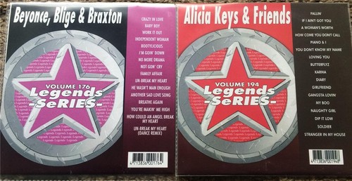 Cdg legends karaoke discs - cdg,