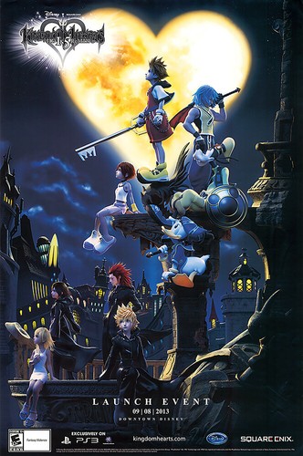 Kingdom hearts poster - kingdom,