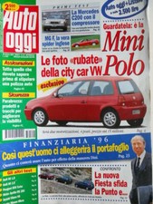 Auto Oggi n�42 1995 Spider MG F - Audi A6 1.8 2.8 - Peugeot 806 turbo  [Q202]