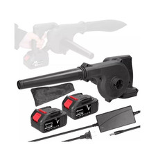 SOFFIATORE A DOPPIA BATTERIA 48V BRICOLAGE VELOCITÀ ARIA REGOLABILE CON SACCA