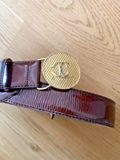 Just Cavalli Leather Belt 90cm