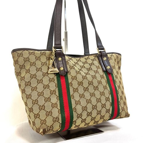 Borsa tote gucci tela linea - tote,