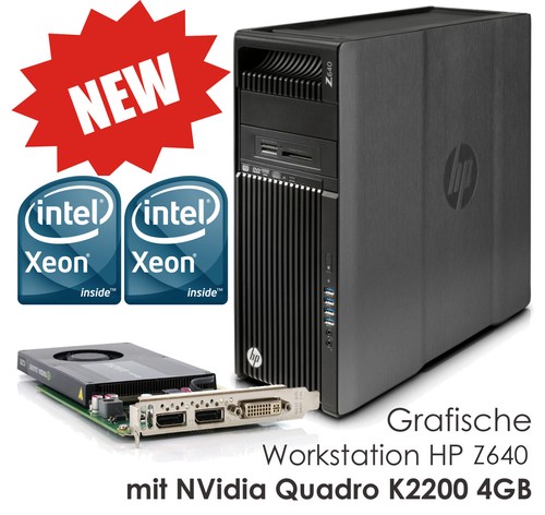 Z640 workstation dualxeon - hp,