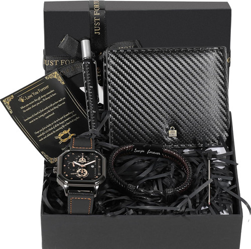 Set regalo uomo orologio da - set,