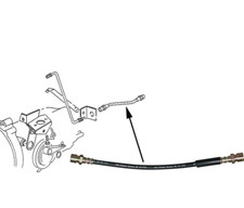 TUBO FLESSIBILE FRIZIONE 325MM