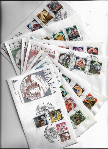 Fdc capitolium castelli - fdc,